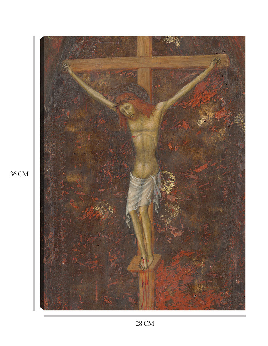 Foto 7 pulgar | Cuadro Decorativo - Cristo En La Cruz [reverso], C. 1380/1390- Andrea Di Bartolo - Religión - 28x36 - Fine Art Tj