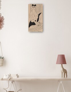 Foto 3 | Cuadro Decorativo - Retrato De Janet Braguin Al Estilo De Henri Matisse - Henri Matisse - 34x64 - Fine Art Tj