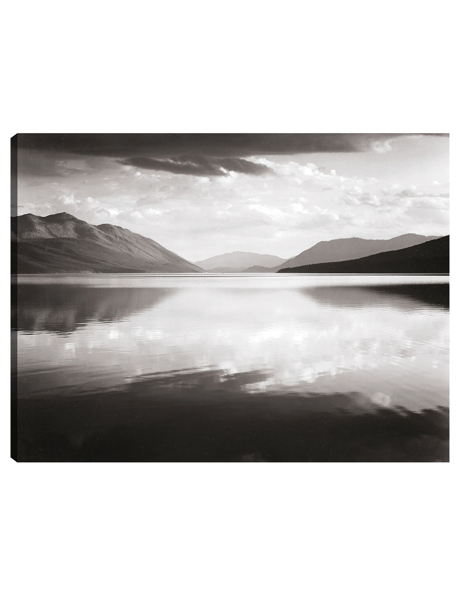 Foto 2 pulgar | Cuadro Decorativo - Por La Tarde, Lago Mcdonald, Parque Nacional Glacier- Ansel Adams - Religión - 77x102 - Fine Art Tj