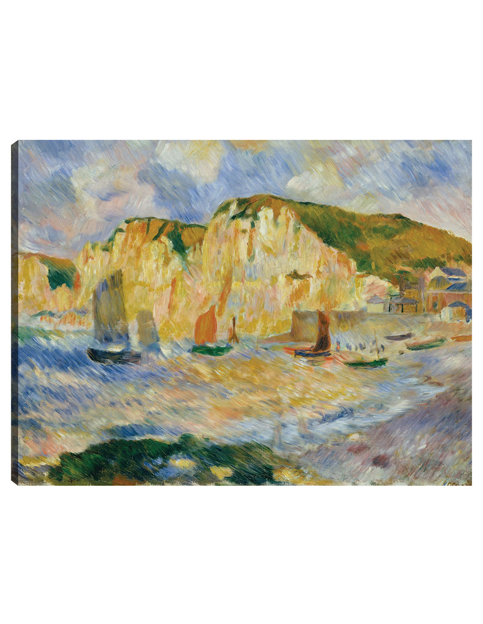 Foto 2 pulgar | Cuadro Decorativo - Mar Y Acantilados (hacia 1885)- Pierre-auguste Renoir  - Religión - 46x61 - Impresión En
