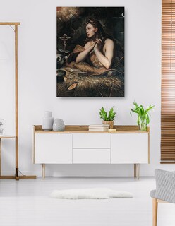 Foto 5 | Cuadro Decorativo - Magdalena Penitente (entre 1598 Y 1602)- Jacopo Tintoretto - Religión - 28x36 - Fine Art Tj