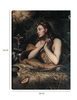 Foto 6 | Cuadro Decorativo - Magdalena Penitente (entre 1598 Y 1602)- Jacopo Tintoretto - Religión - 28x36 - Fine Art Tj