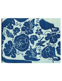 Foto 1 | Cuadro Decorativo - Grabado En Madera Original Vintage Japonés -azul- Taguchi Tomoki - Abstracto - 77x102 - Fine Art Tj