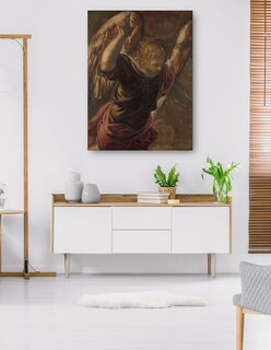 Foto 5 | Cuadro Decorativo - Ángel De La Anunciación A La Virgen (1560 - 1585)- Jacopo Tintoretto - Religión - 46x61 - Fine A