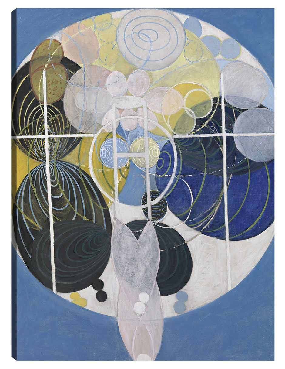Foto 2 pulgar | Cuadro Decorativo - Las Pinturas De Grandes Figuras, N.º 5, Grupo 3 (1907)- Hilma Af Klint - Religión - 46x61 - Fin