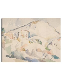 Foto 1 | Cuadro Decorativo - Castillo Negro Y Mont Sainte-victoire, C. 1890-1895- Paul Cézanne - Religión - 69x92 - Fine Art Tj