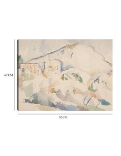 Foto 6 | Cuadro Decorativo - Castillo Negro Y Mont Sainte-victoire, C. 1890-1895- Paul Cézanne - Religión - 69x92 - Fine Art Tj