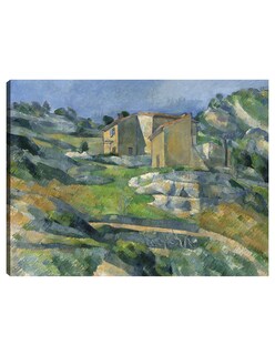 Foto 1 | Cuadro Decorativo - Casas En Provenza – El Valle De Riaux Cerca De L’estaque (c. 1883)- Paul Cézanne - 46x61 - Fi