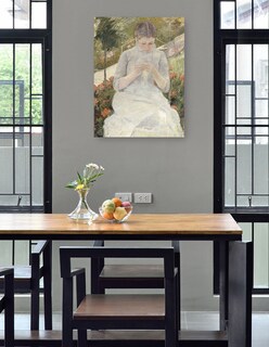 Foto 4 | Cuadro Decorativo - La Muchacha Del Jardín (entre 1880 Y 1882)- Mary Cassatt - Fotografía - 69x92 - Fine Art Tj