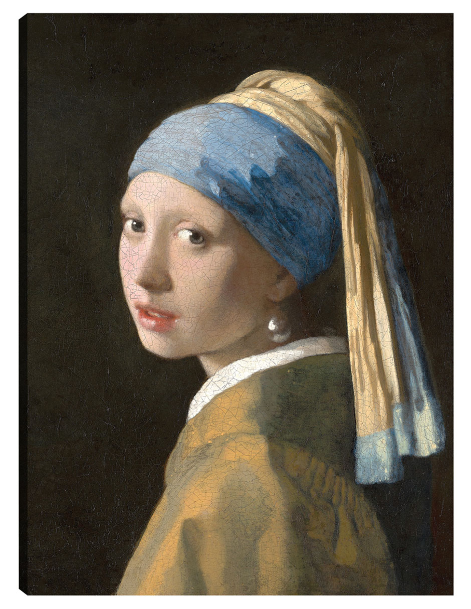 Foto 2 pulgar | Cuadro Decorativo - La Muchacha Del Pendiente De Perla (c. 1665)- Johannes Vermeer - Fotografía - 69x92 - Fine Art Tj