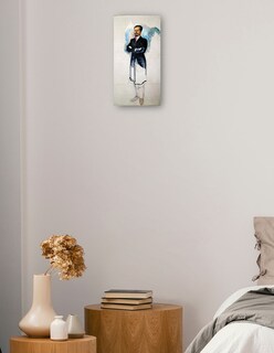 Foto 2 | Cuadro Decorativo - Retrato De Ernest Thiel (estudio) (1907)- Edvard Munch - Fotografía - 46x89 -impresión En