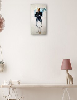 Foto 3 | Cuadro Decorativo - Retrato De Ernest Thiel (estudio) (1907)- Edvard Munch - Fotografía - 46x89 -impresión En