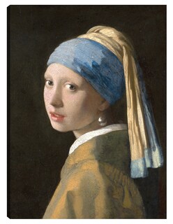 Foto 1 | Cuadro Decorativo - La Muchacha Del Pendiente De Perla (c. 1665)- Johannes Vermeer - Fotografía - 77x102 - Fine Art Tj