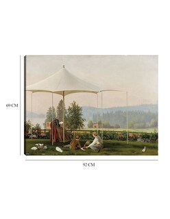 Foto 6 | Cuadro Decorativo - En El Jardín De Haminalahti (1856 - 1857)- Ferdinand Von Wright - Religión - 69x92 - Fine Art Tj
