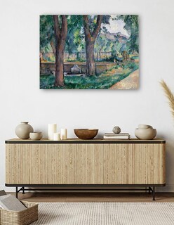 Foto 5 | Cuadro Decorativo - La Piscina De Jas De Bouffan (hacia 1885-1886)- Paul Cézanne - Religión - 28x36 - Fine Art Tj