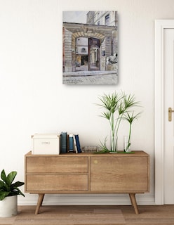 Foto 3 | Cuadro Decorativo - 27, Calle Del Petit-musc. París (1895 – 1905)- Frédéric Houbron - Ciudades - 46x61 - Fine Art Tj