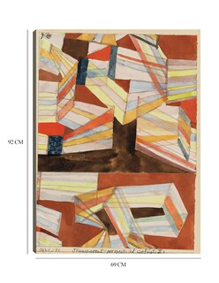 Foto 6 | Cuadro Decorativo - Transparente-perspectivisch Gefügt (ii.) (1921)- Paul Klee - Abstracto - 69x92 - Fine Art Tj