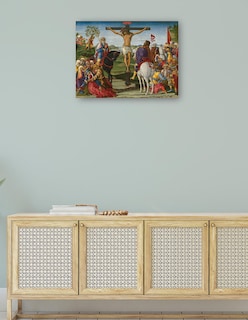 Foto 4 | Cuadro Decorativo - La Crucifixión, Probablemente 1491- Benvenuto Di Giovanni - Religión - 107x143 - Fine Art Tj