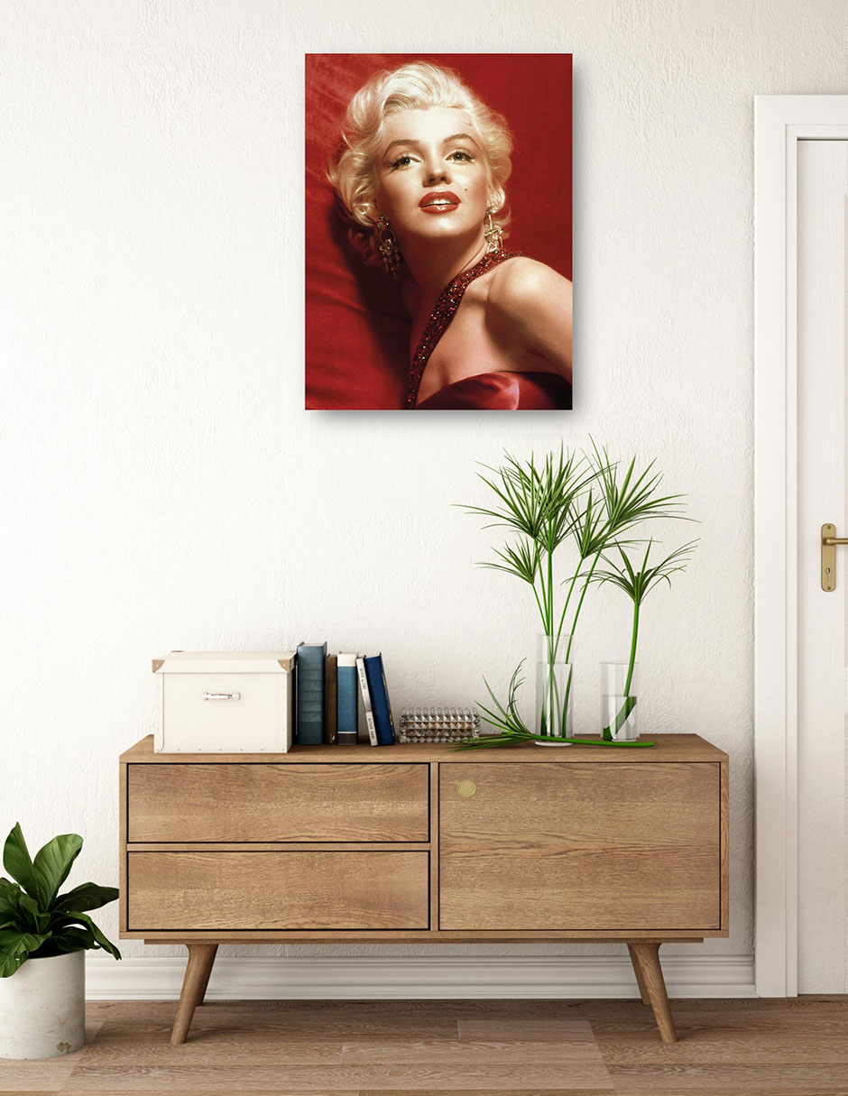 Foto 4 pulgar | Cuadro Decorativo - Marilyn Monroe, Cómo Casarse Con Un Millonario- Unknown - Fotografía - 28x36-impresión En