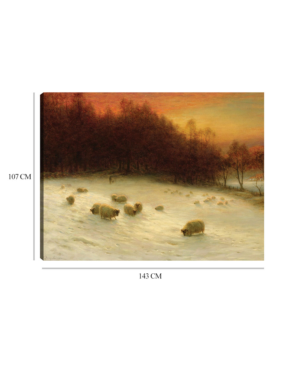 Foto 7 pulgar | Cuadro Decorativo - Cuando Occidente Brilla Con La Tarde- Joseph Farquharson - Religión - 107x143 - Fine Art Tj