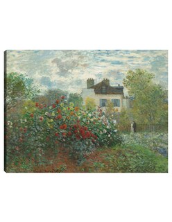 Foto 1 | Cuadro Decorativo - El Jardín Del Artista En Argenteuil (rincón Del Jardín De Las Dalias)- Claude Monet - 28x36