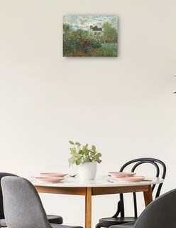 Foto 2 | Cuadro Decorativo - El Jardín Del Artista En Argenteuil (rincón Del Jardín De Las Dalias)- Claude Monet - 28x36