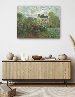 Foto 5 | Cuadro Decorativo - El Jardín Del Artista En Argenteuil (rincón Del Jardín De Las Dalias)- Claude Monet - 28x36