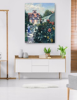 Foto 5 | Cuadro Decorativo - Dalias, Jardín De Petit Gennevilliers (1893)- Gustave Caillebotte - Floral - 28x36 - Fine Art Tj