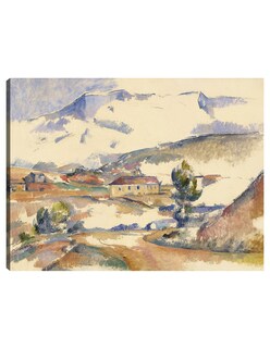Foto 1 | Cuadro Decorativo - Montaña Sainte-victoire, Cerca De Gardanne (c. 1887)- Paul Cézanne - Religión - 46x61 - Fine Art T