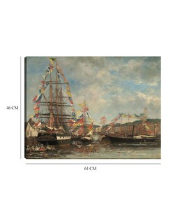 Foto 6 | Cuadro Decorativo - Bodegón Con Bote De Mostaza- Henri Fantin-latour - Fotografía - 46x61 - Impresión En Lienzo