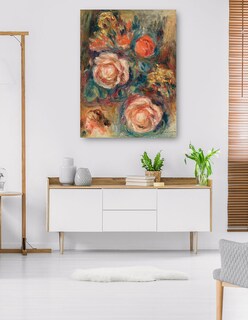 Foto 5 | Cuadro Decorativo - Ramo De Rosas (bouquet De Roses) (1900)- Pierre-auguste Renoir - Floral - 46x61 - Fine Art Tj