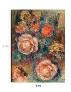 Foto 6 | Cuadro Decorativo - Ramo De Rosas (bouquet De Roses) (1900)- Pierre-auguste Renoir - Floral - 46x61 - Fine Art Tj