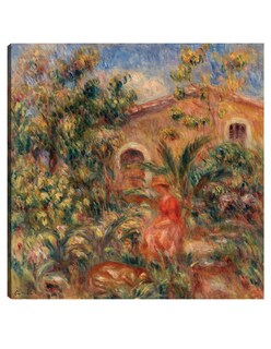 Foto 1 | Cuadro Decorativo - Paisaje Con Mujer Y Perro (femme Et Chien Dans Un Paysage) (1917)- Pierre-auguste Renoir - 5