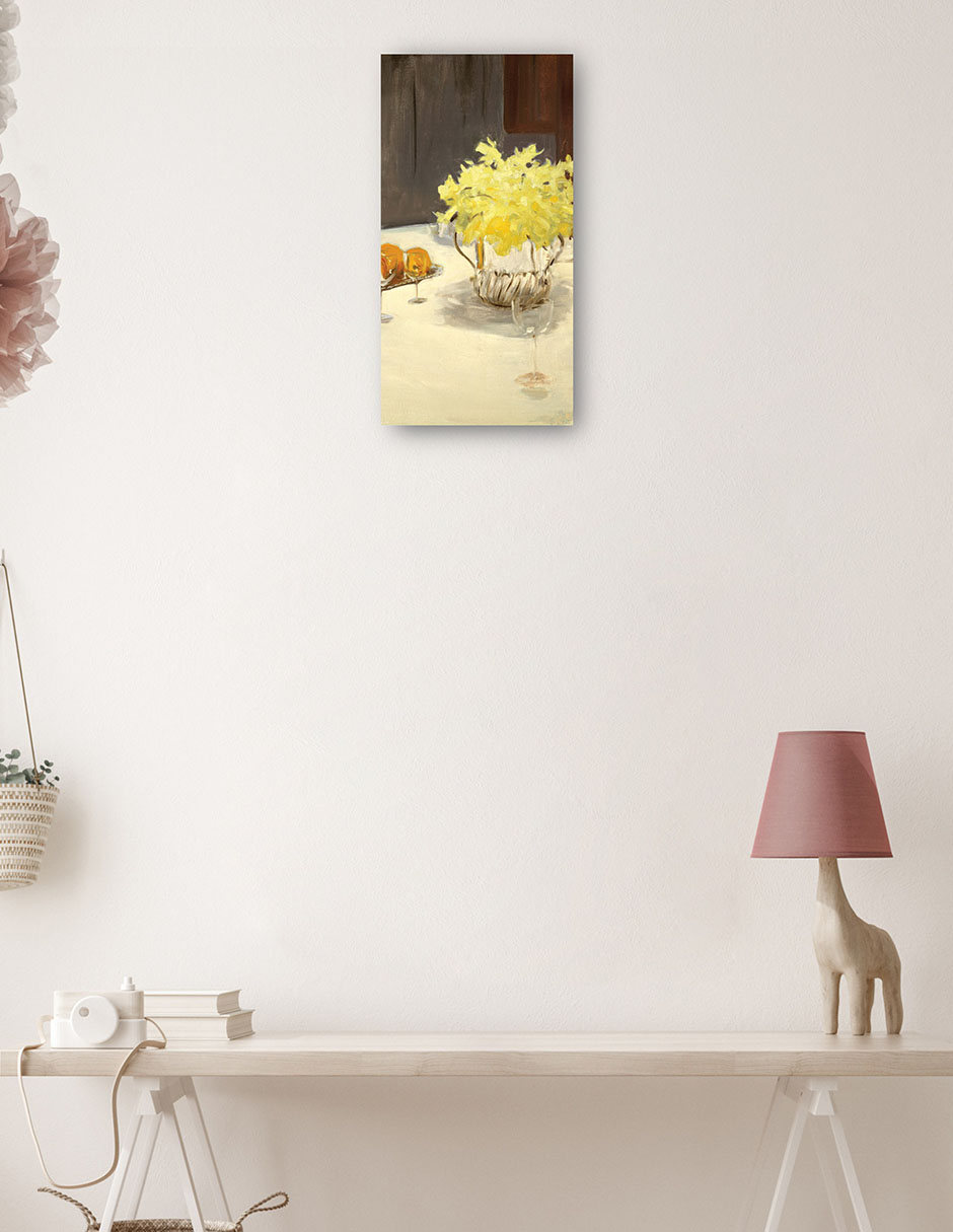 Foto 4 pulgar | Cuadro Decorativo - Naturaleza Muerta Con Narcisos (ca. 1885-1895)- John Singer Sargent - Abstracto - 46x89 - Fine Art
