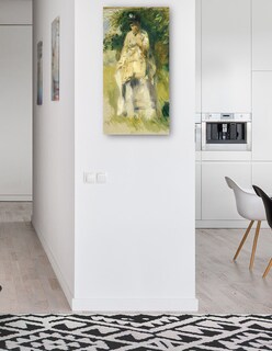 Foto 4 | Cuadro Decorativo - Mujer De Pie Junto A Un Árbol- Pierre-auguste Renoir - Fotografía - 34x64 - Impresión En
