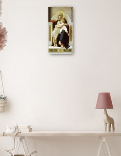 Foto 3 | Cuadro Decorativo - Virgen Con El Niño Y Juan Bautista (1875)- William Bouguereau - Religión - 46x89 - Fine Art Tj
