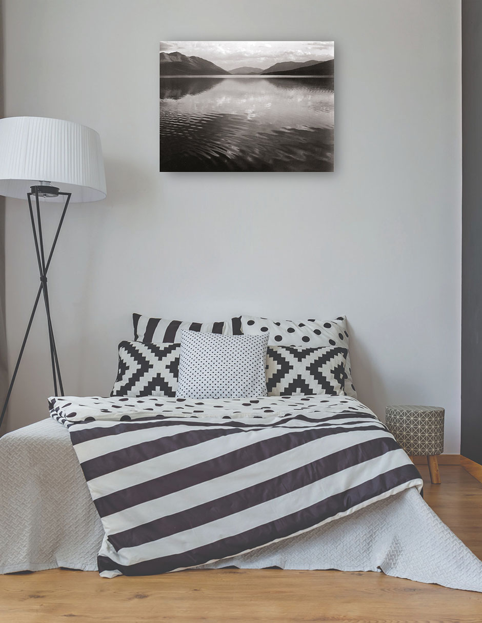 Foto 4 pulgar | Cuadro Decorativo - Lago Mcdonald, Parque Nacional Los Glaciares- Ansel Adams - Religión - 107x143 - Fine Art Tj