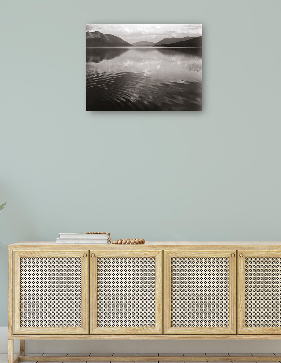 Foto 4 | Cuadro Decorativo - Lago Mcdonald, Parque Nacional Los Glaciares- Ansel Adams - Religión - 107x143 - Fine Art Tj