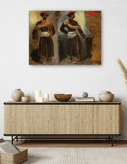 Foto 5 | Cuadro Decorativo - Dos Estudios De Un Indio De Pie De Calcuta C. 1823/1824- Eugène Delacroix - Fotografía - 6