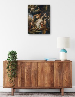 Foto 2 | Cuadro Decorativo - El Sacrificio De Ifigenia (1690-1691)- Johann Michael Rottmayr - Religión - 69x92 - Fine Art Tj