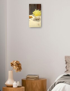 Foto 2 | Cuadro Decorativo - Naturaleza Muerta Con Narcisos (ca. 1885-1895)- John Singer Sargent - Abstracto - 64x122 - Fine Ar