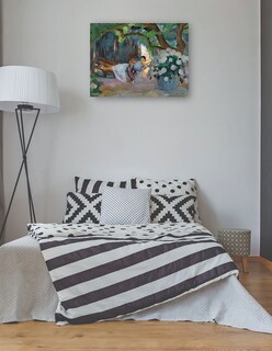 Foto 3 | Cuadro Decorativo - Le Pradet, Mujer Joven En Una Hamaca (nono)- Henri Lebasque - Fotografía - 69x92 - Fine Art Tj