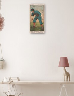 Foto 3 | Cuadro Decorativo - Lawton, Equipo Haverly, Retrato De Tarjeta De Béisbol- Library Of Congress - 46x89 - Fine Art Tj