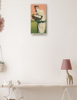 Foto 3 | Cuadro Decorativo - Nagle, Equipo De Los Ángeles, Retrato De Tarjeta De Béisbol- Library Of Congress - 54x102 - Fin