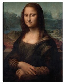 Foto 1 | Cuadro Decorativo - Retrato De Mona Lisa Del Giocondo (1503-1506)- Leonardo Da Vinci - Fotografía - 69x92 - Fine Art Tj