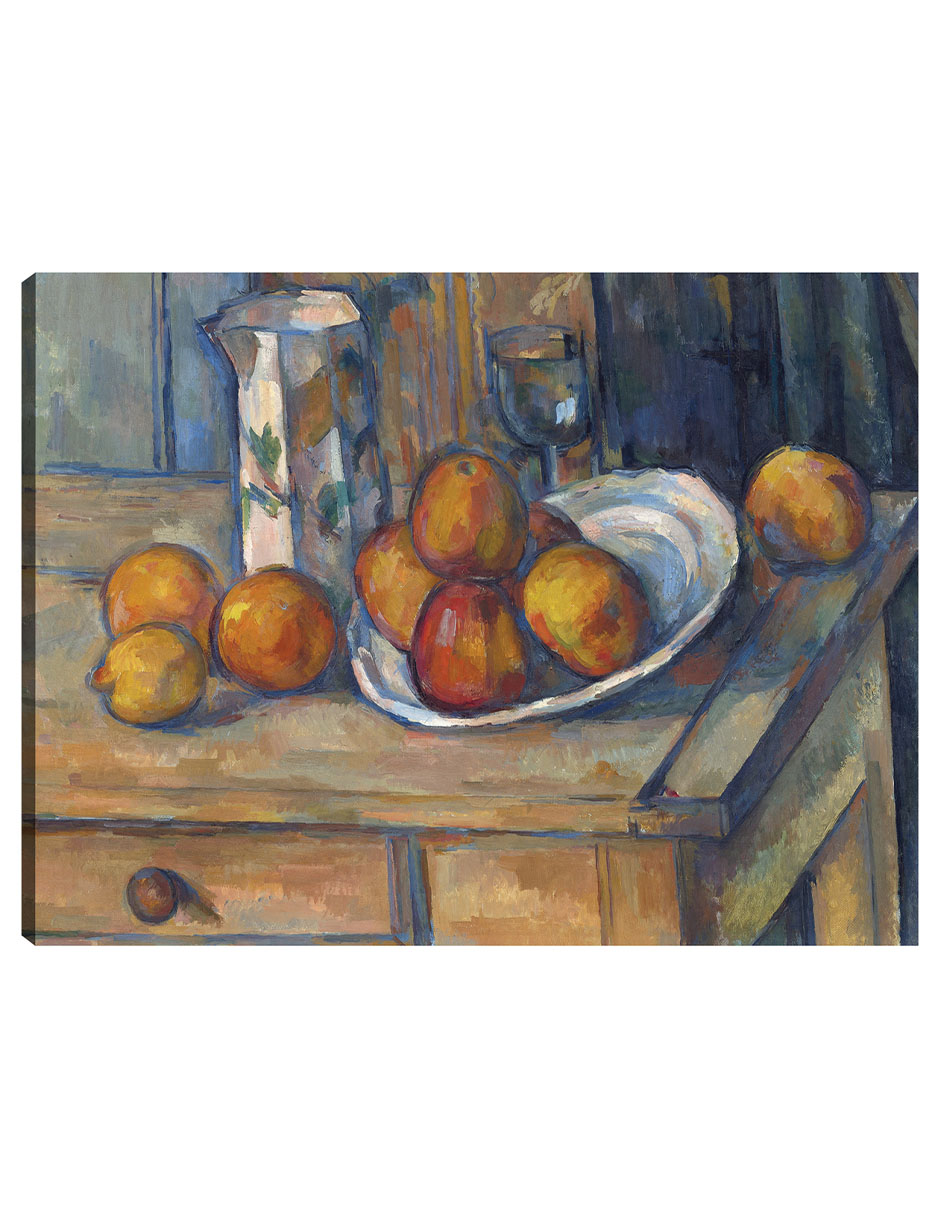 Foto 2 pulgar | Cuadro Decorativo - Naturaleza Muerta Con Jarra De Leche Y Fruta (c. 1900)- Paul Cézanne - Religión - 46x61 - Fine Ar