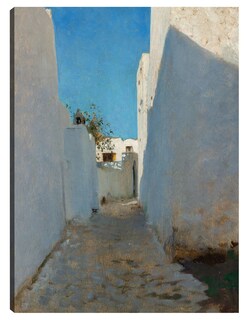 Foto 1 | Cuadro Decorativo - Una Escena Callejera Marroquí (1879-1880)- John Singer Sargent - Ciudades - 28x36 - Fine Art Tj