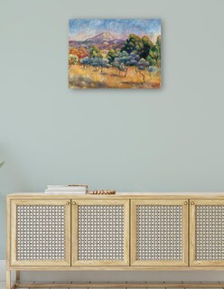 Foto 4 | Cuadro Decorativo - Monte Sainte-victoire (hacia 1888-1889)- Pierre-auguste Renoir - Religión - 28x36 - Fine Art Tj