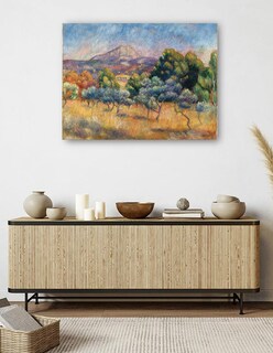 Foto 5 | Cuadro Decorativo - Monte Sainte-victoire (hacia 1888-1889)- Pierre-auguste Renoir - Religión - 28x36 - Fine Art Tj