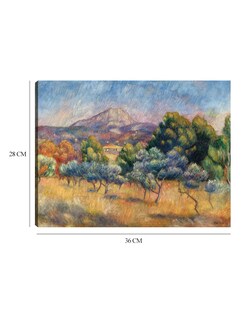 Foto 6 | Cuadro Decorativo - Monte Sainte-victoire (hacia 1888-1889)- Pierre-auguste Renoir - Religión - 28x36 - Fine Art Tj